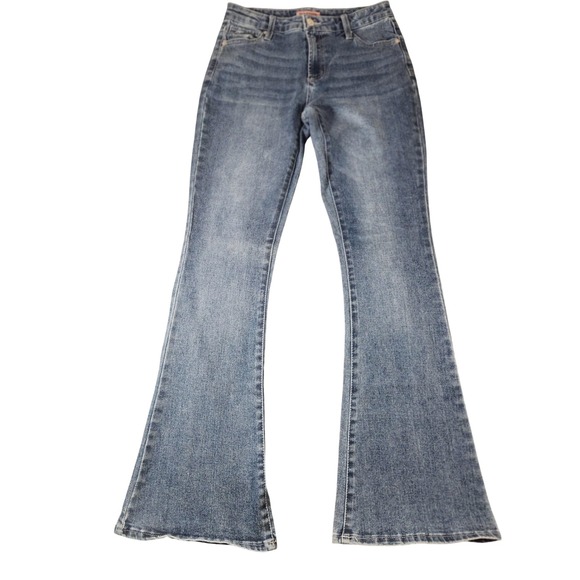 Juicy Couture Jeans Womens 3/26 Blue Lunita‎ Rhinestone Juicy Flare Vintage Y2K